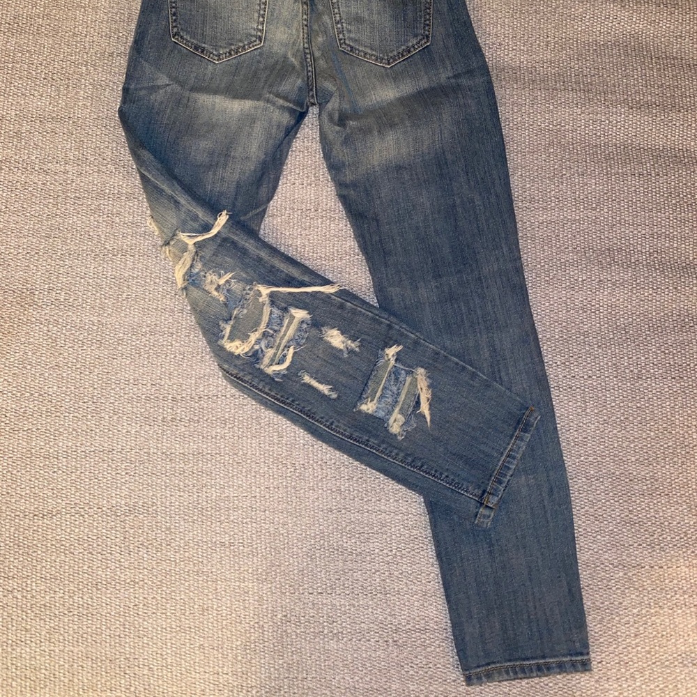 Eunina Ripped Mid Rise Skinny Jeans - Picture 9 of 10